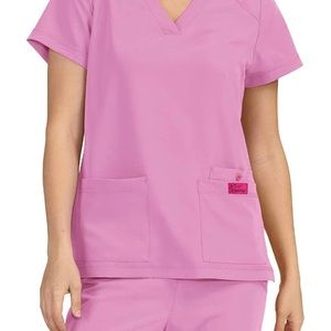 Koi betsey Johnson scrubs set light orchid